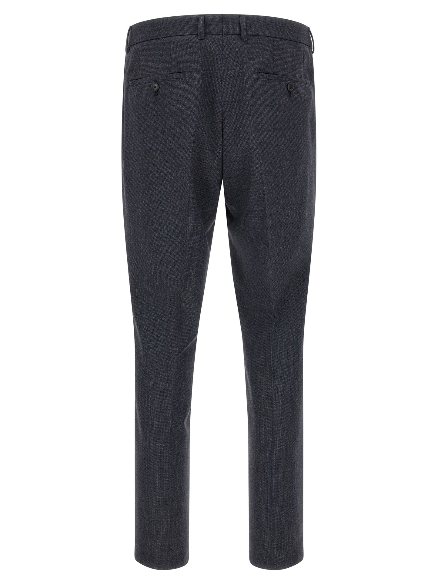 Hugo Boss Blue Polyester Two-Piece Suit Set
