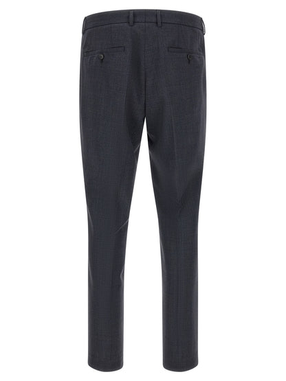 Hugo Boss Blue Polyester Two-Piece Suit Set