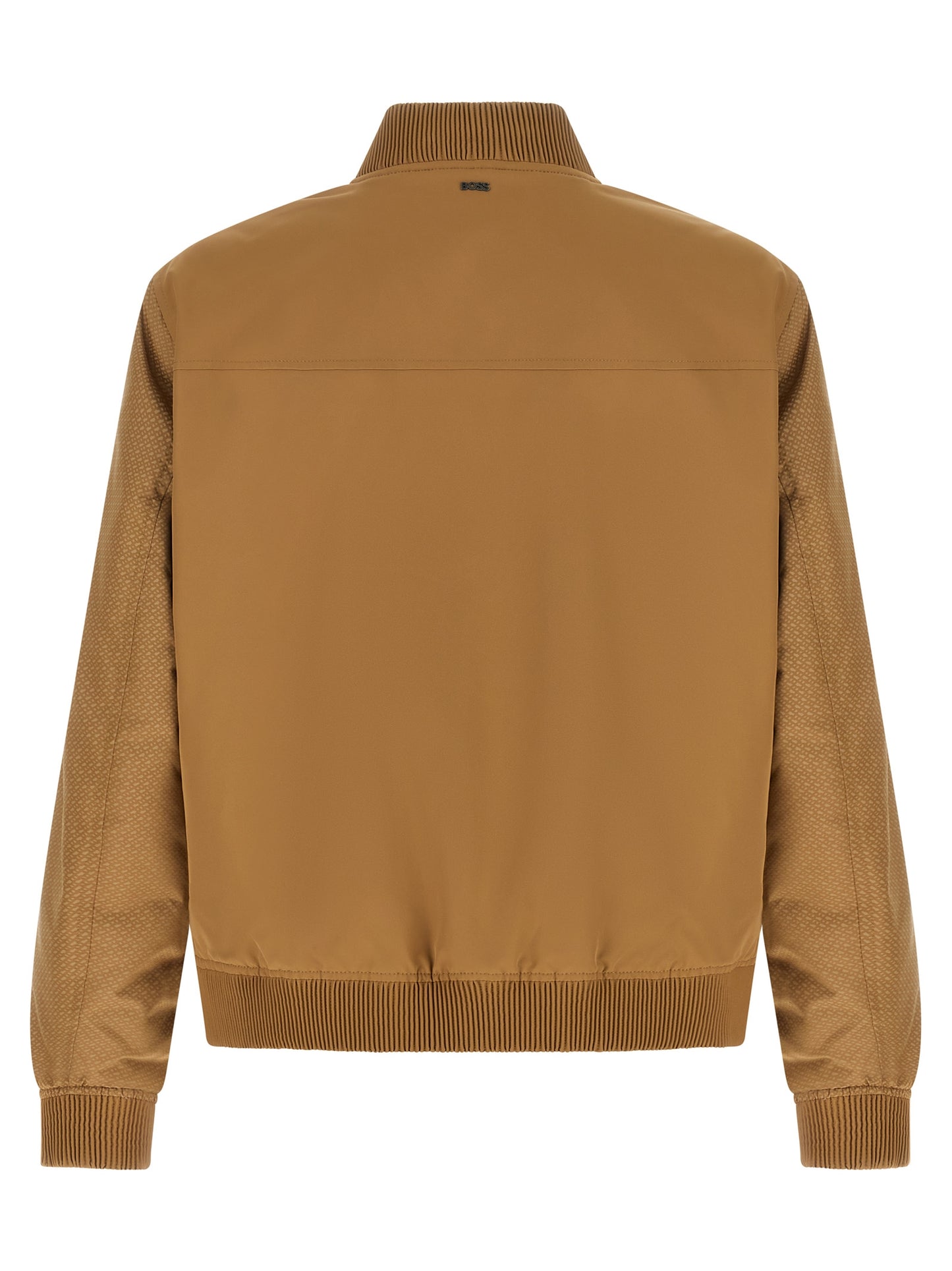 Hugo Boss Bomber de poliéster beige