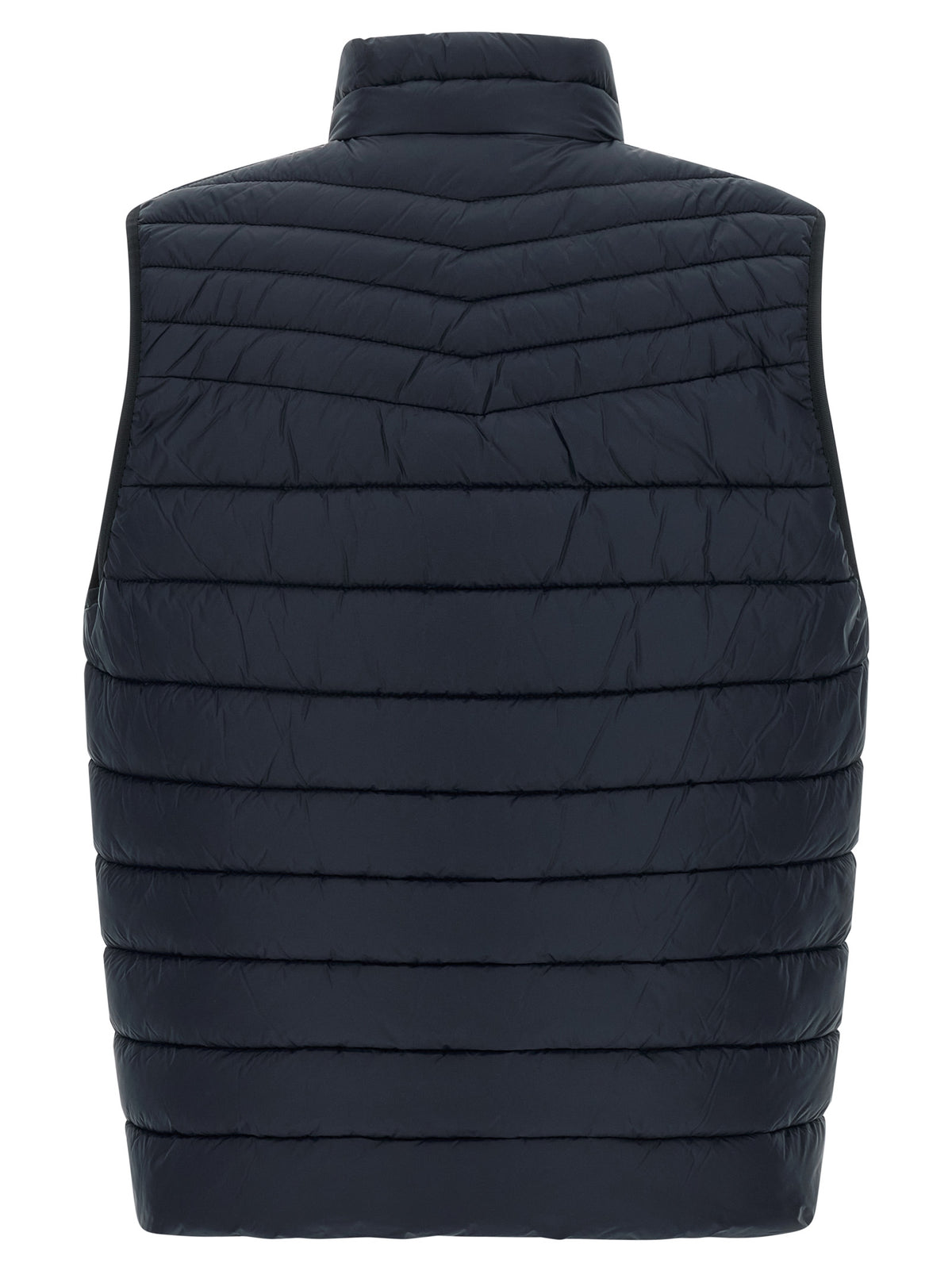 Hugo Boss Recycled Polyamide Sleeveless Jacket Blue