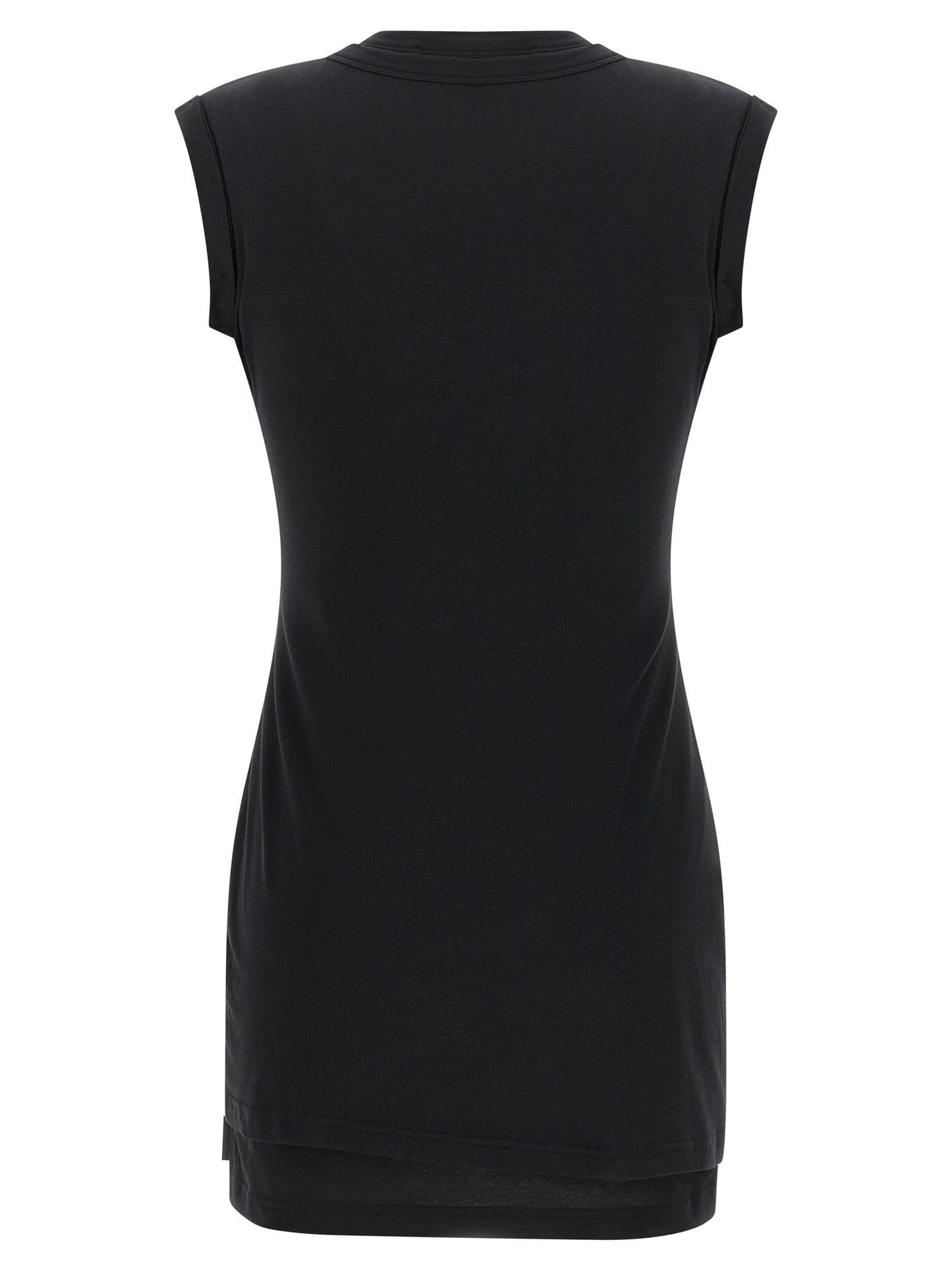 Minivestido negro de algodón de Alexander Wang