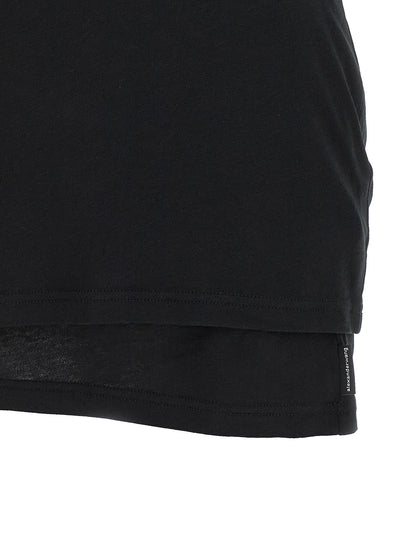 Minivestido negro de algodón de Alexander Wang