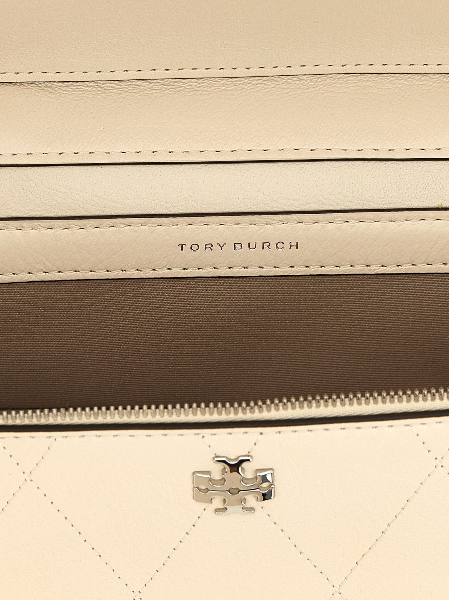 Bolso Bandolera Tory Burch de Piel de Vacuno Blanca