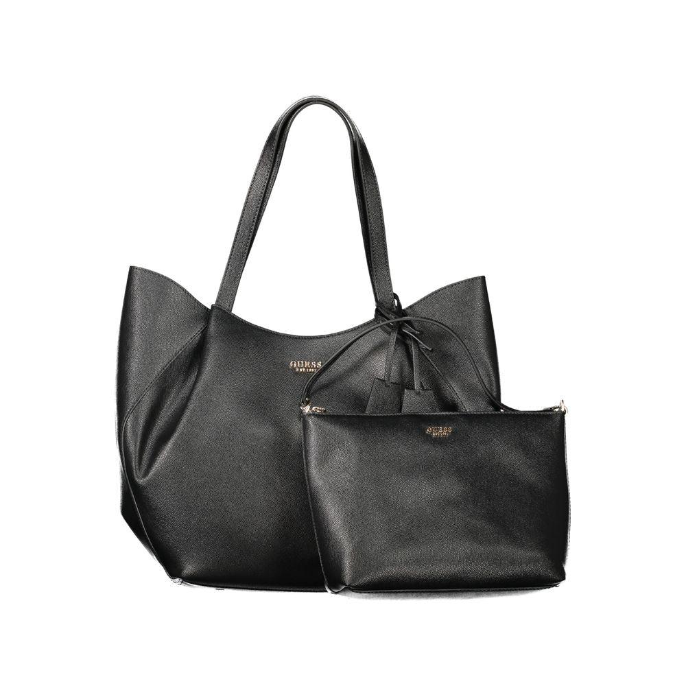 Guess Jeans Black Polyurethane Women's Handbag