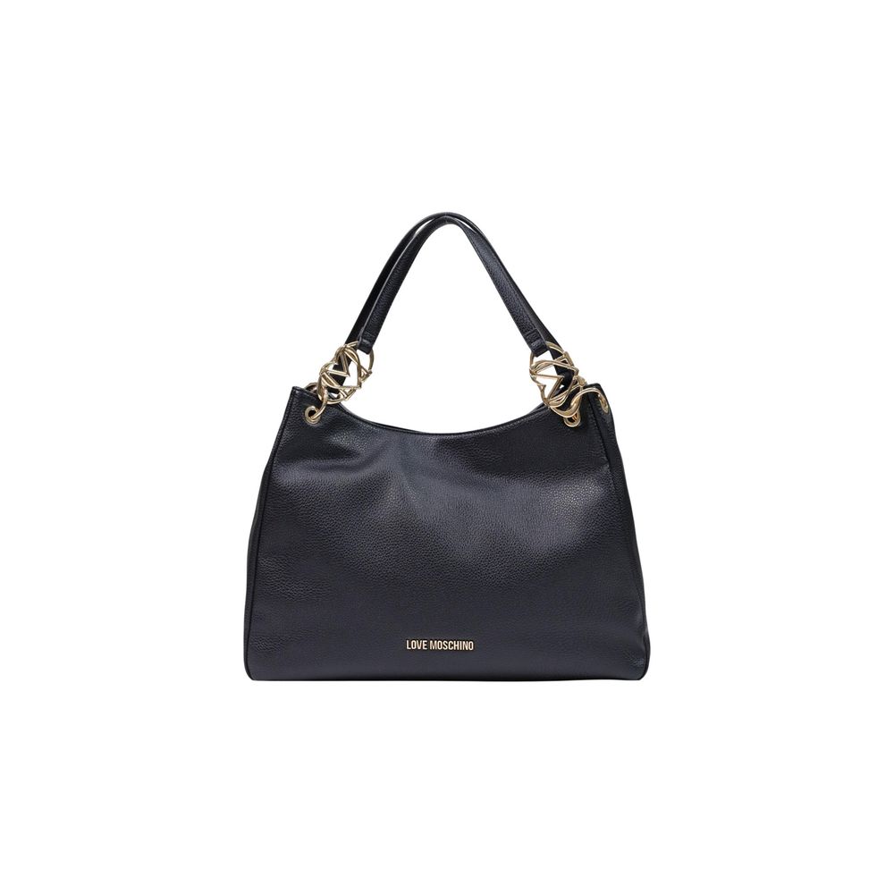 Bolso de mano Love Moschino de polietileno negro