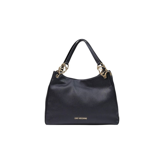 Bolso de mano Love Moschino de polietileno negro