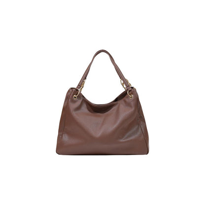 Bolso de mano Love Moschino marrón de polietileno