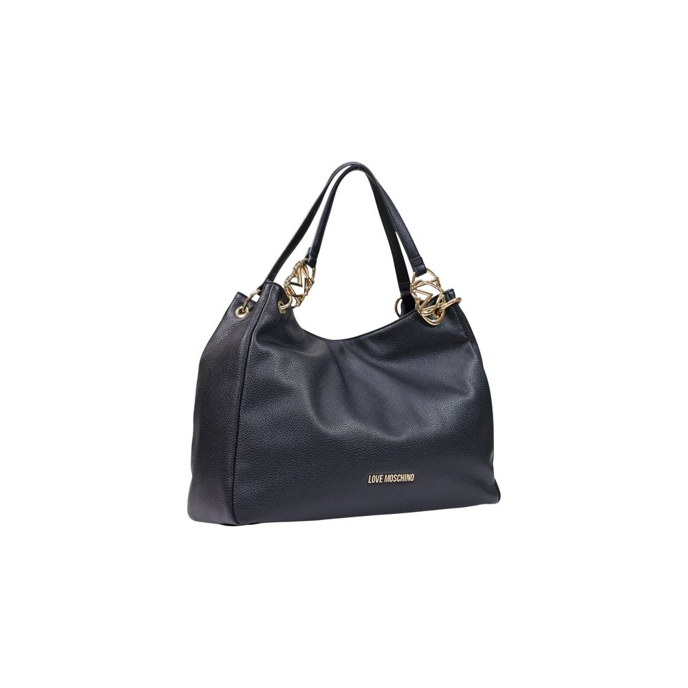 Bolso de mano Love Moschino de polietileno negro