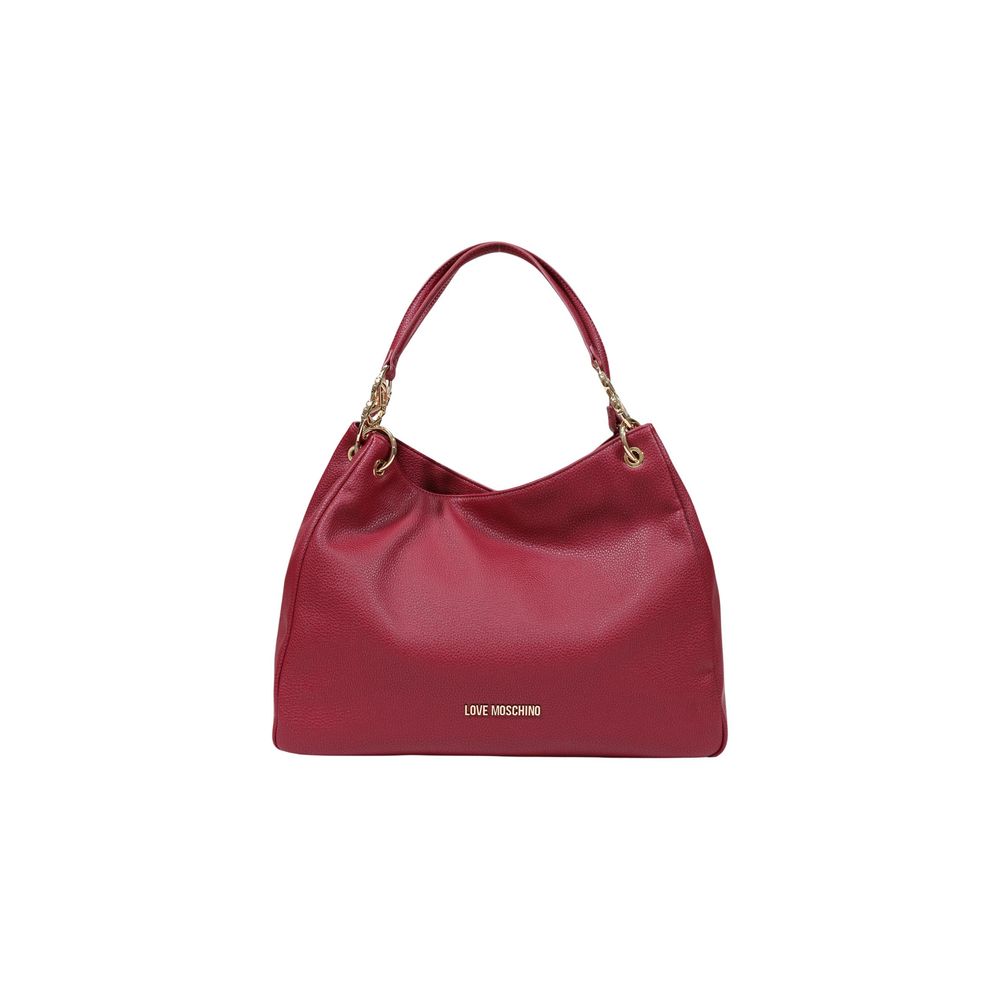Bolso de mano Love Moschino de polietileno morado
