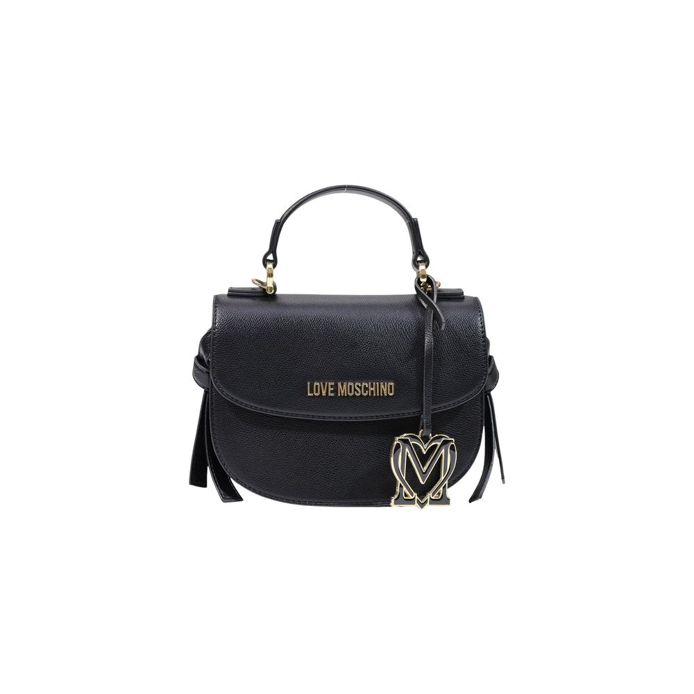 Bolso de mano Love Moschino de polietileno negro