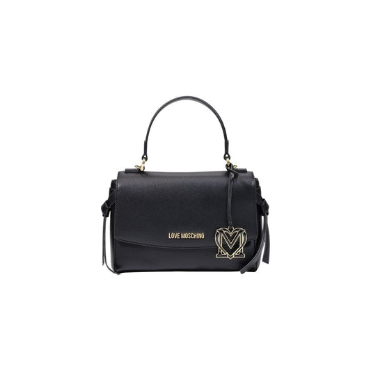 Bolso de mano Love Moschino de polietileno negro