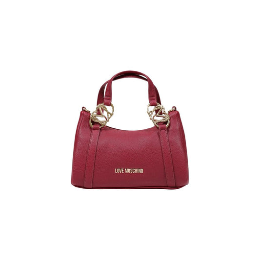 Bolso de mano Love Moschino de polietileno morado