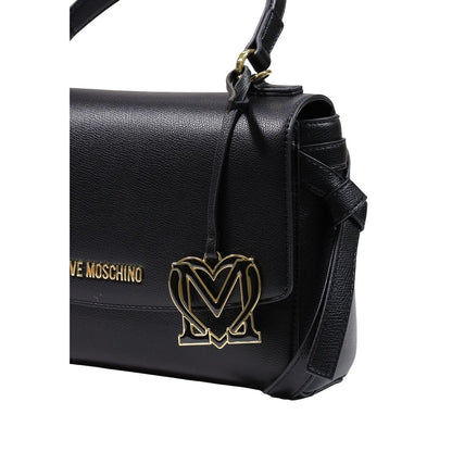 Bolso de mano Love Moschino de polietileno negro