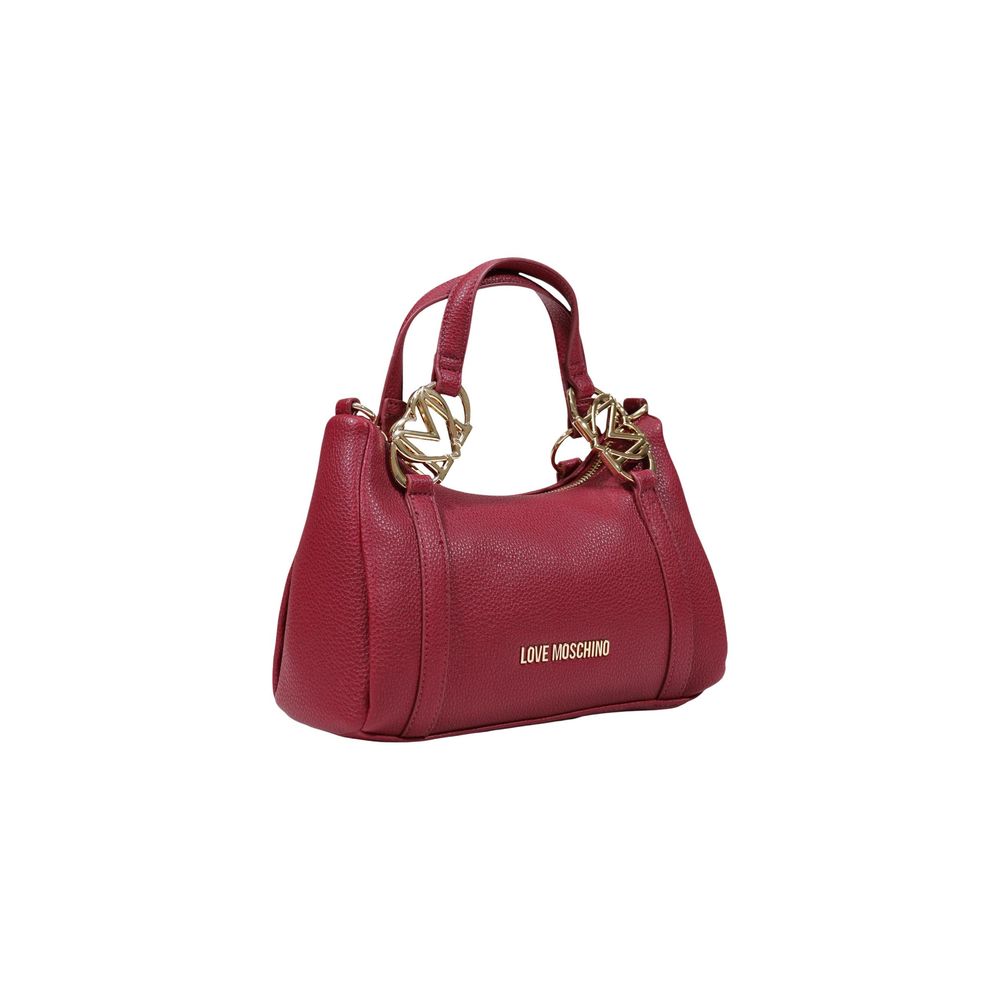 Bolso de mano Love Moschino de polietileno morado