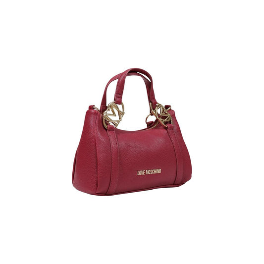 Bolso de mano Love Moschino de polietileno morado