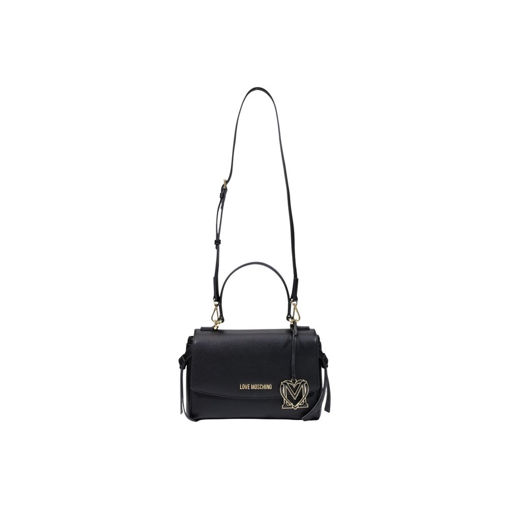 Bolso de mano Love Moschino de polietileno negro