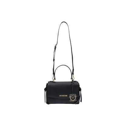 Bolso de mano Love Moschino de polietileno negro
