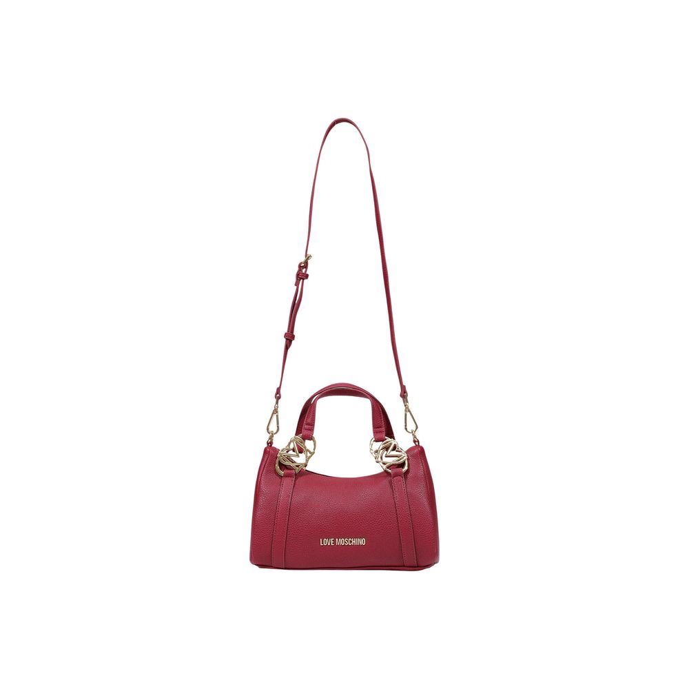 Bolso de mano Love Moschino de polietileno morado