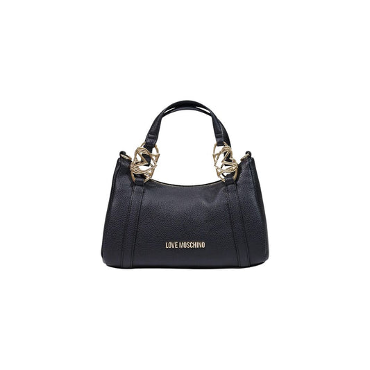 Bolso de mano Love Moschino de polietileno negro