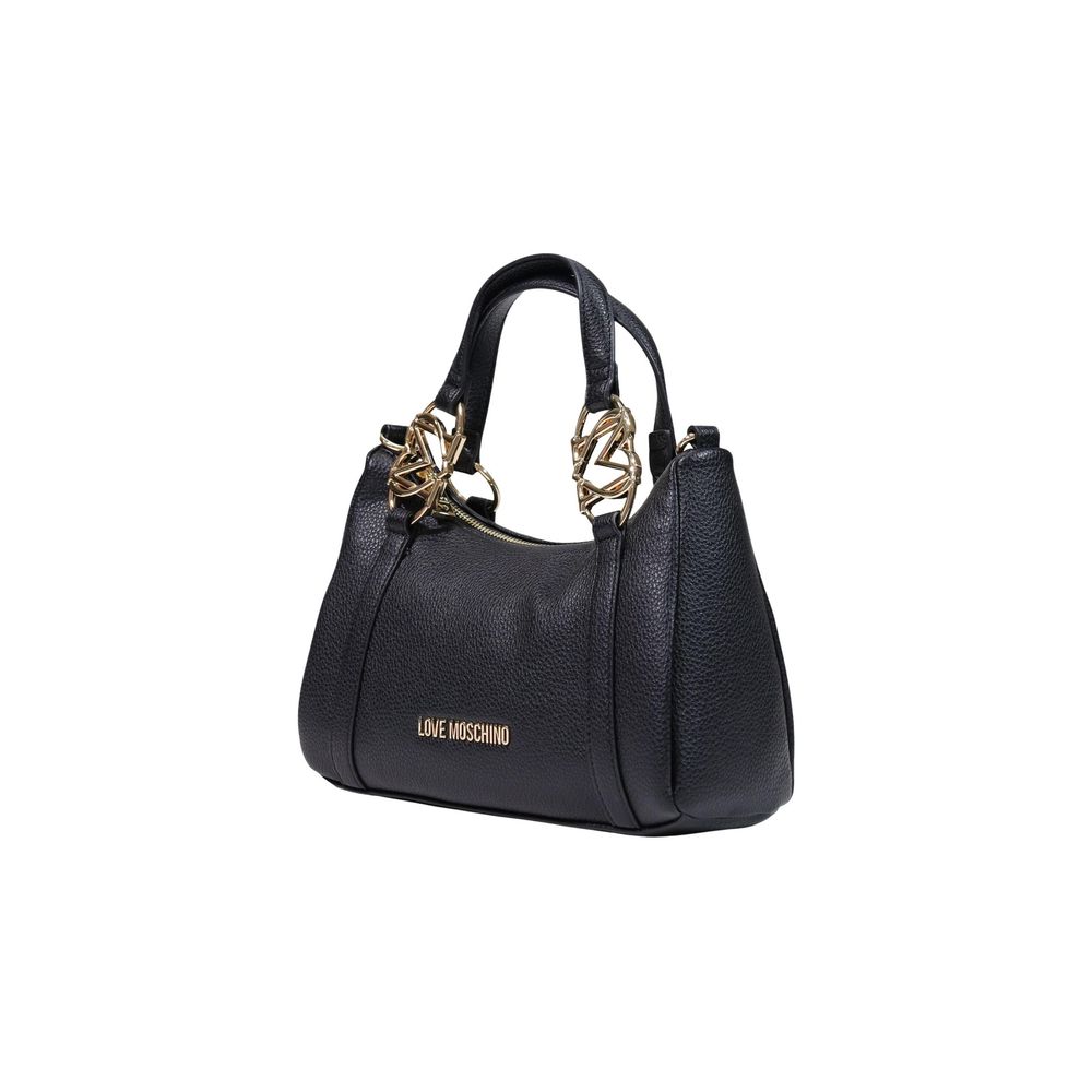 Bolso de mano Love Moschino de polietileno negro