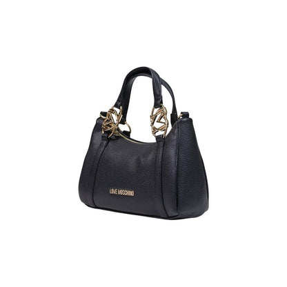 Bolso de mano Love Moschino de polietileno negro