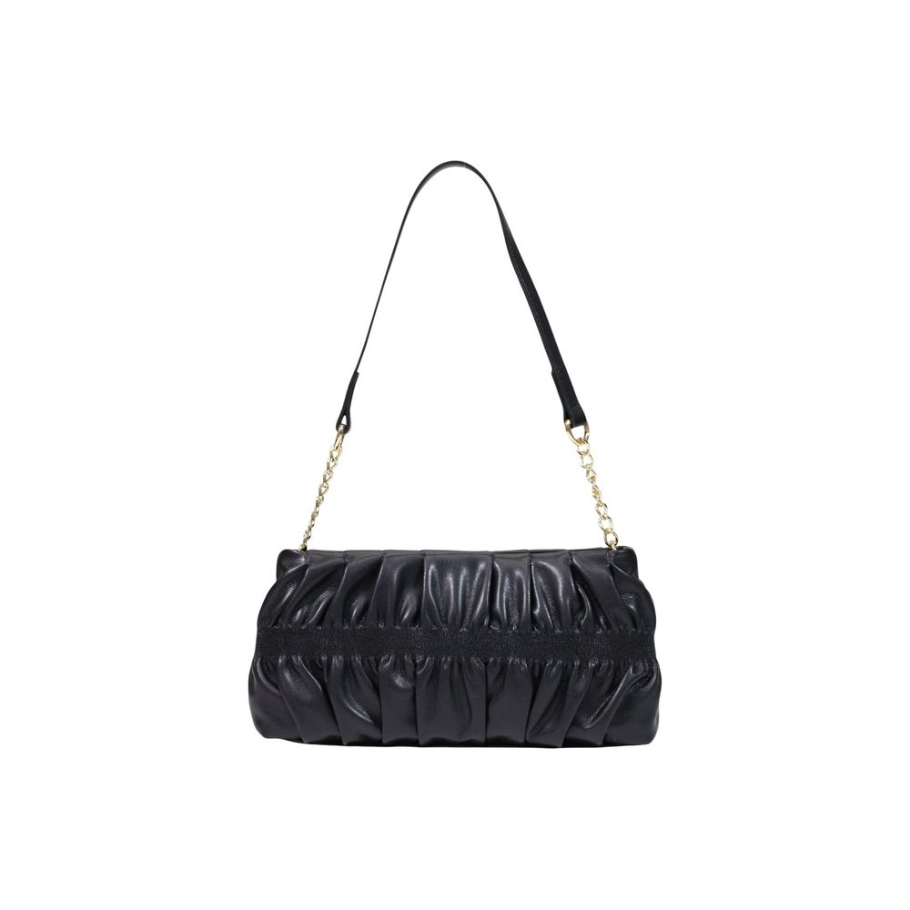 Bolso De Mano Negro Polietileno Love Moschino Coleccion Fw26
