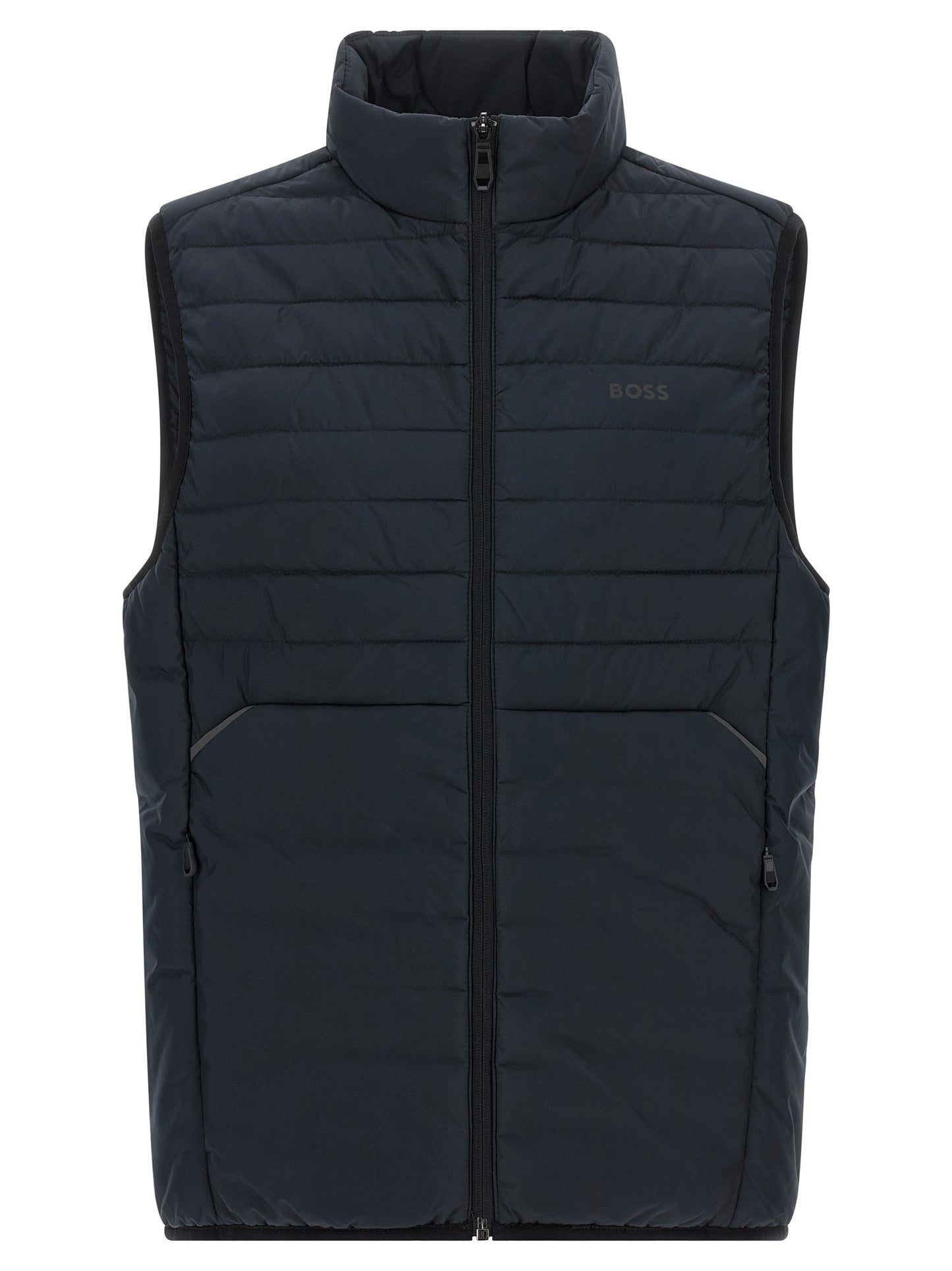 Gilet Hugo Boss en polyester bleu marine profond