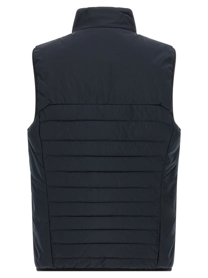 Gilet Hugo Boss en polyester bleu marine profond