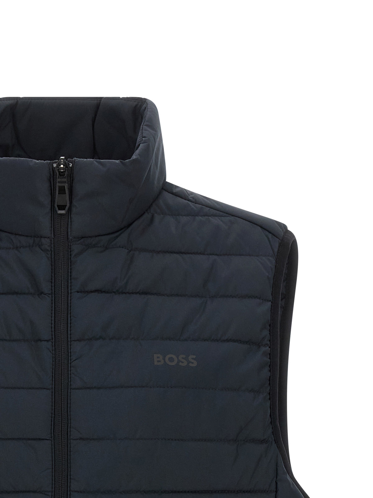 Gilet Hugo Boss en polyester bleu marine profond