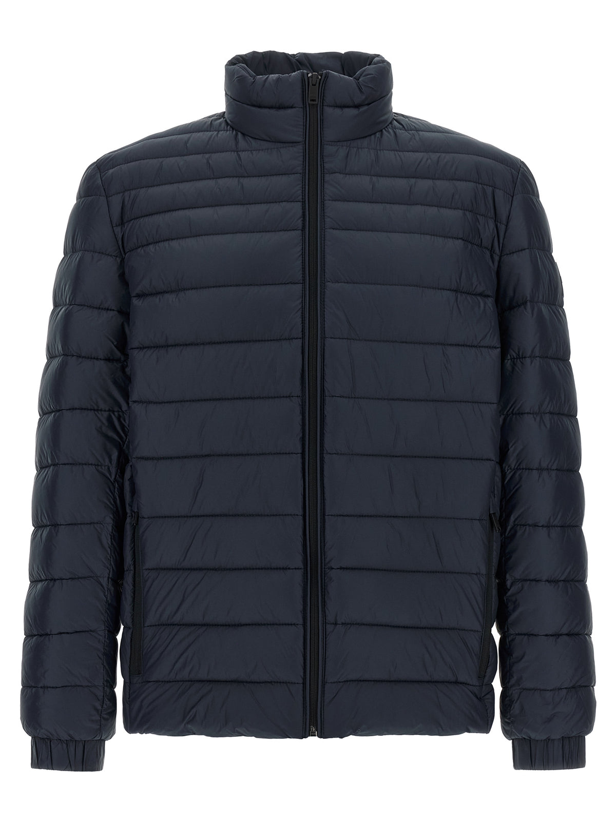 Hugo Boss Chaqueta Larga De Poliamida Azul