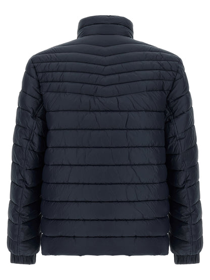 Hugo Boss Chaqueta Larga De Poliamida Azul