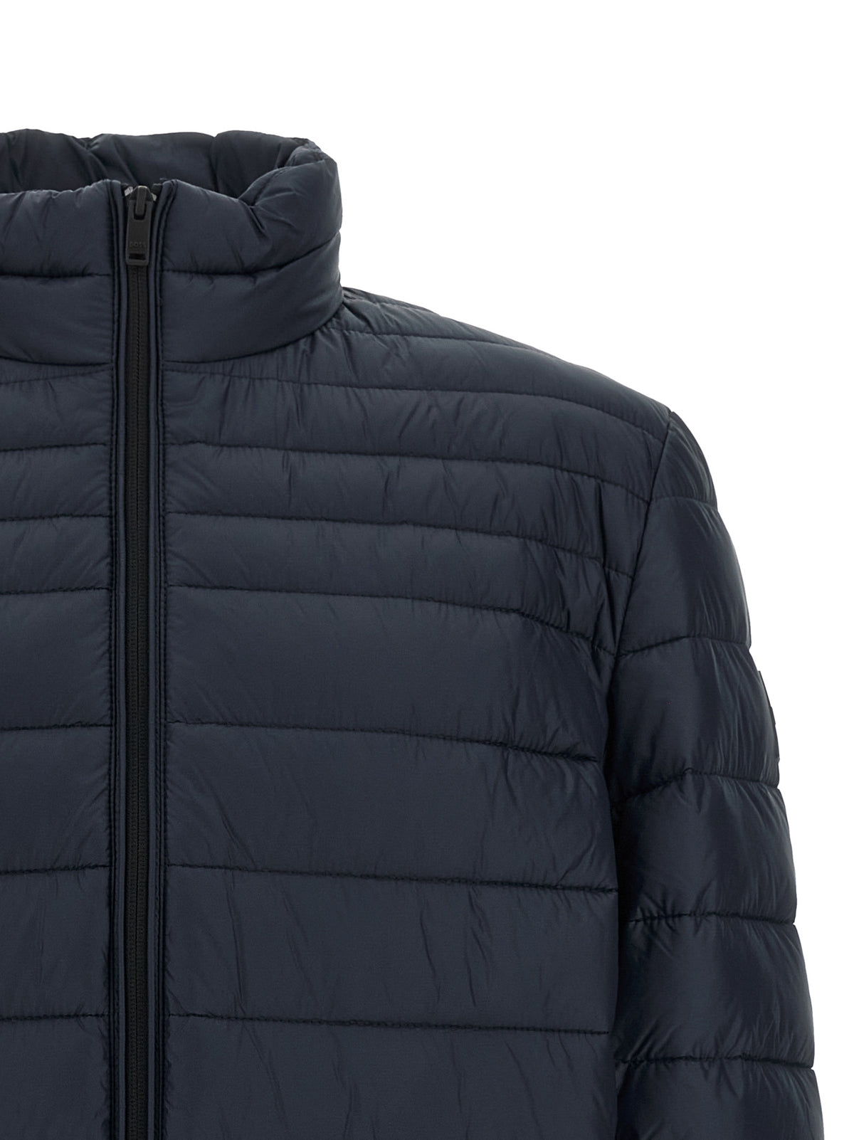 Hugo Boss Chaqueta Larga De Poliamida Azul