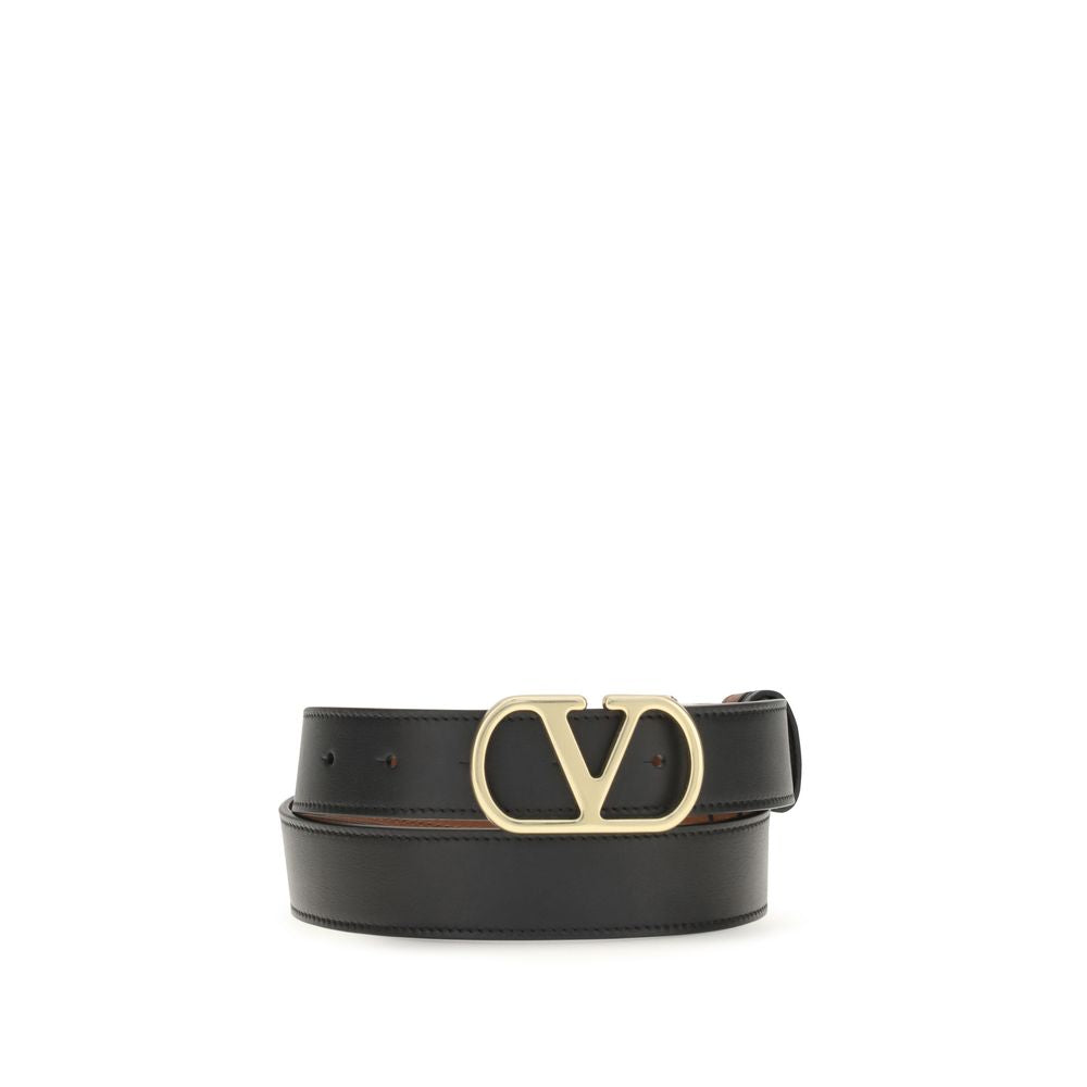 Valentino Garavani Bos Taurus Belt - Black Calfskin
