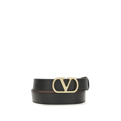Valentino Garavani Bos Taurus Belt - Black Calfskin