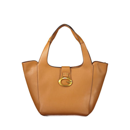 Sac Guess Jeans marron en polyuréthane pour femme