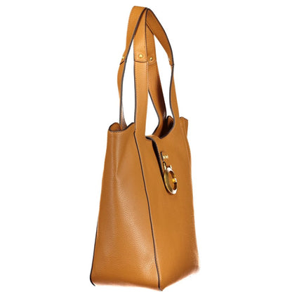 Sac Guess Jeans marron en polyuréthane pour femme