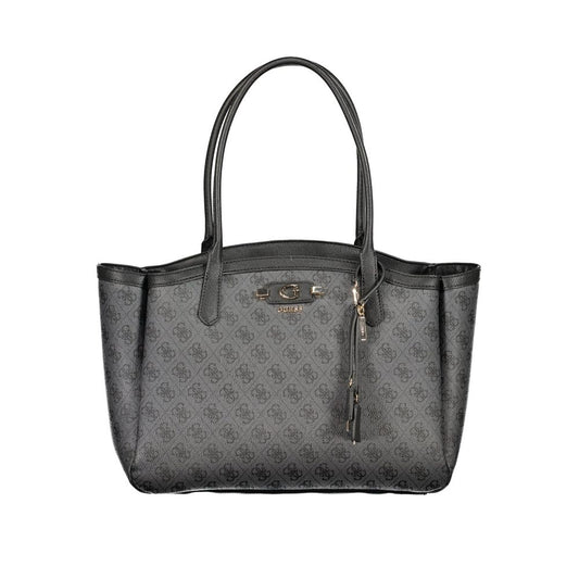Sac Guess Jeans noir en polyuréthane pour femme