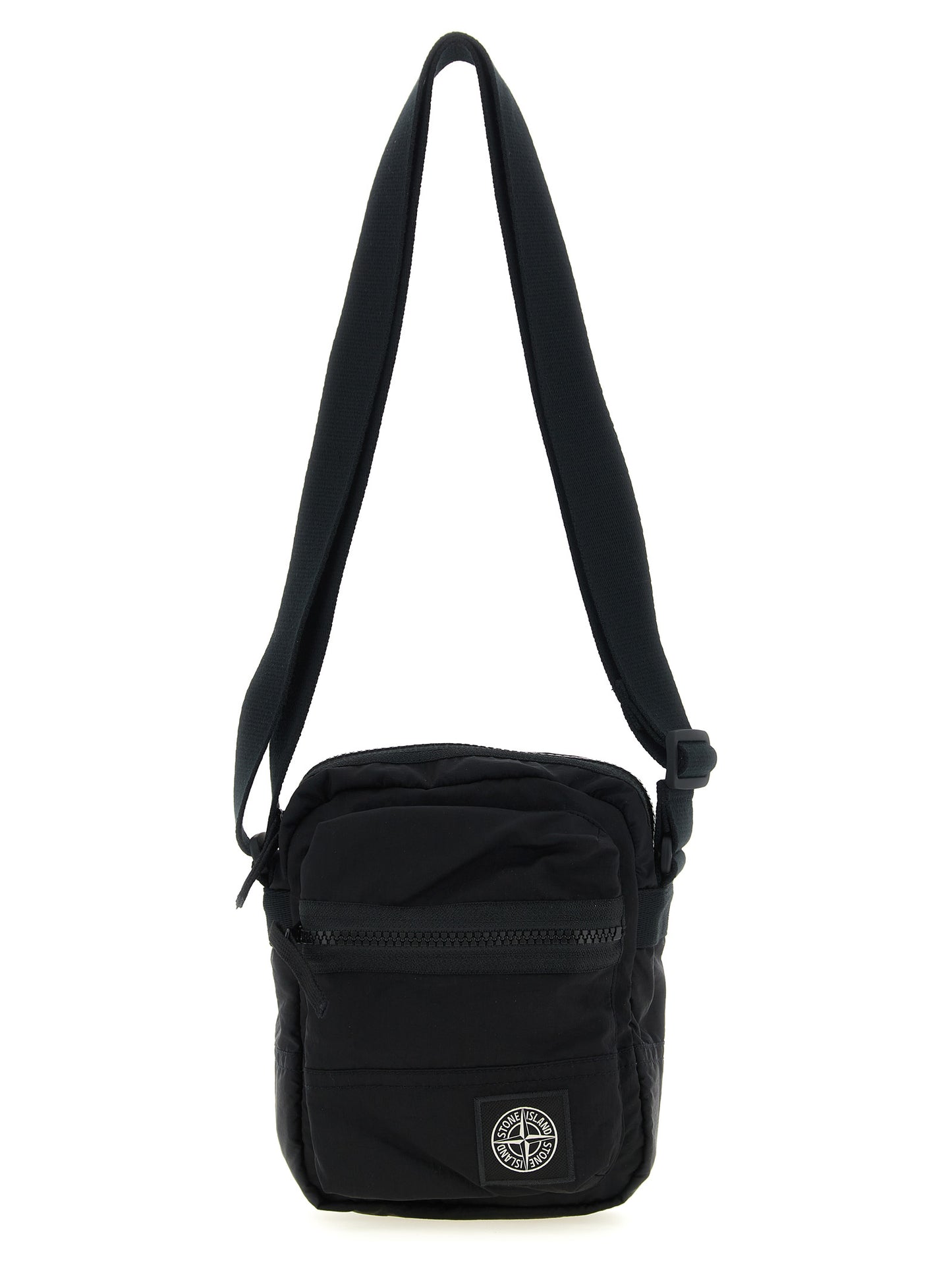 Bolso Bandolera Stone Island De Poliamida Negra Modelo 9200015