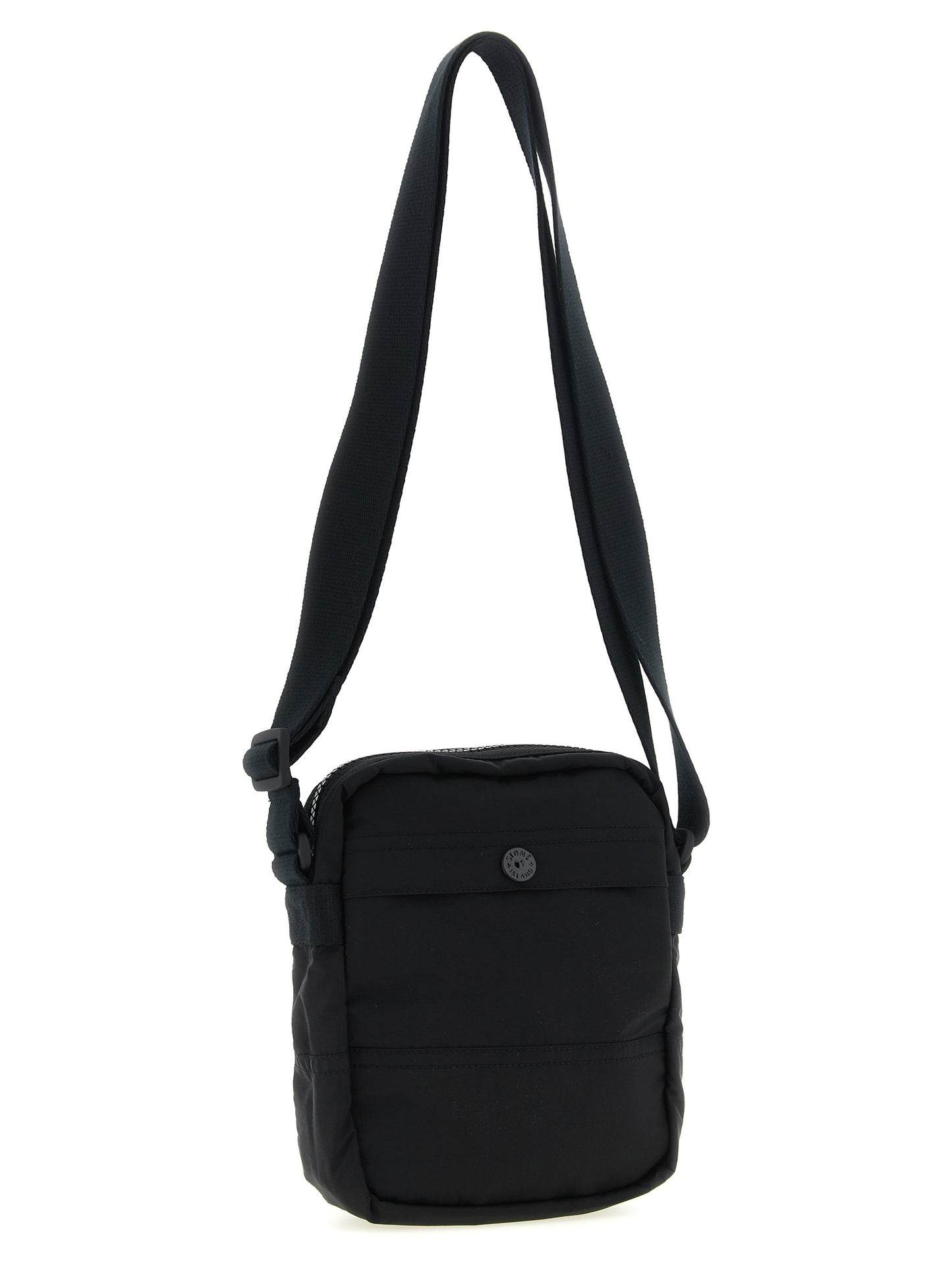 Bolso Bandolera Stone Island De Poliamida Negra Modelo 9200015