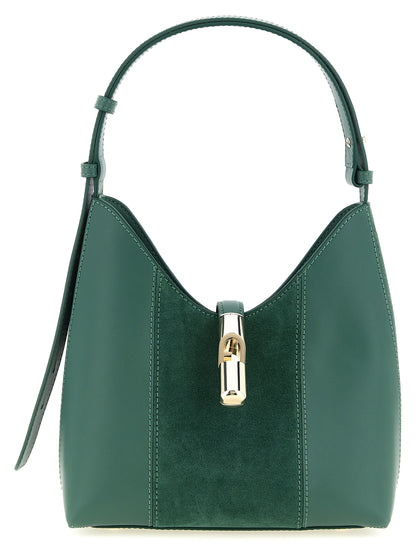 Furla Bolso De Bandolera De Piel Becerrito Bicolor Goccia