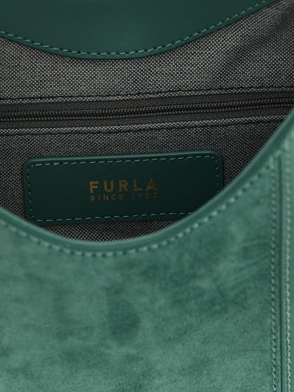 Furla Bolso De Bandolera De Piel Becerrito Bicolor Goccia