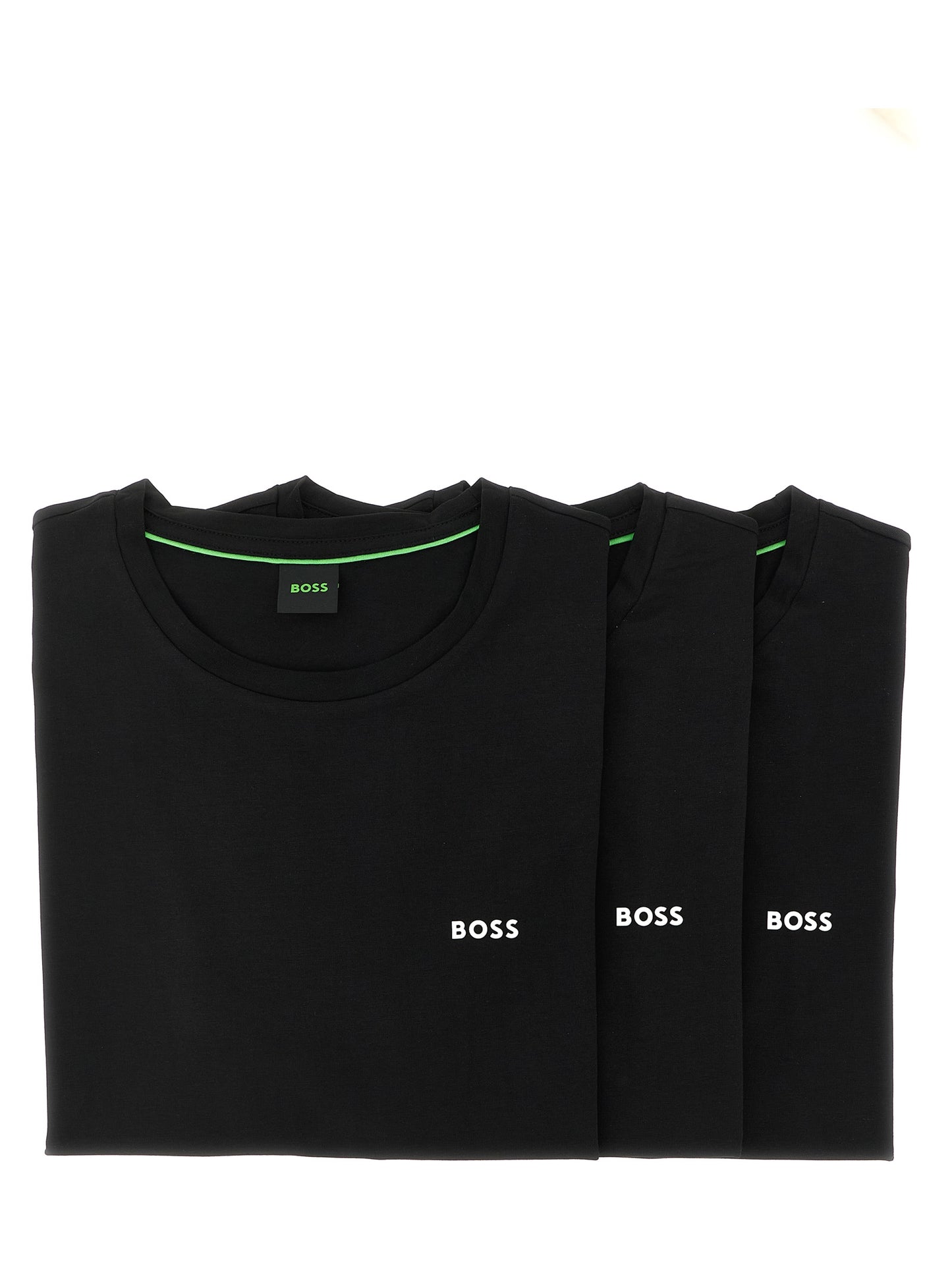 T-shirt en coton noir Hugo Boss Tenue décontractée