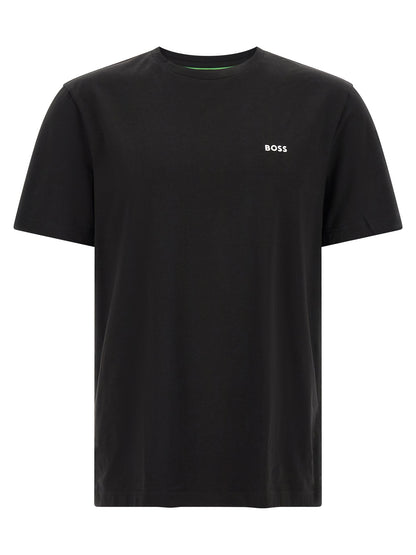 T-shirt en coton noir Hugo Boss Tenue décontractée
