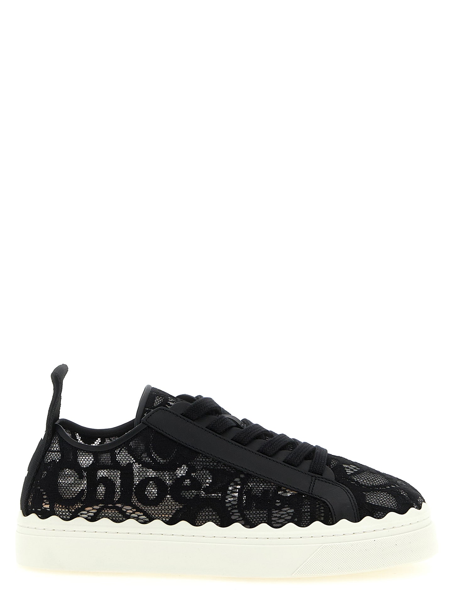 Zapatillas bajas Chloé de poliamida negra