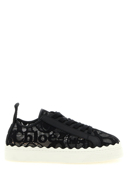 Zapatillas bajas Chloé de poliamida negra