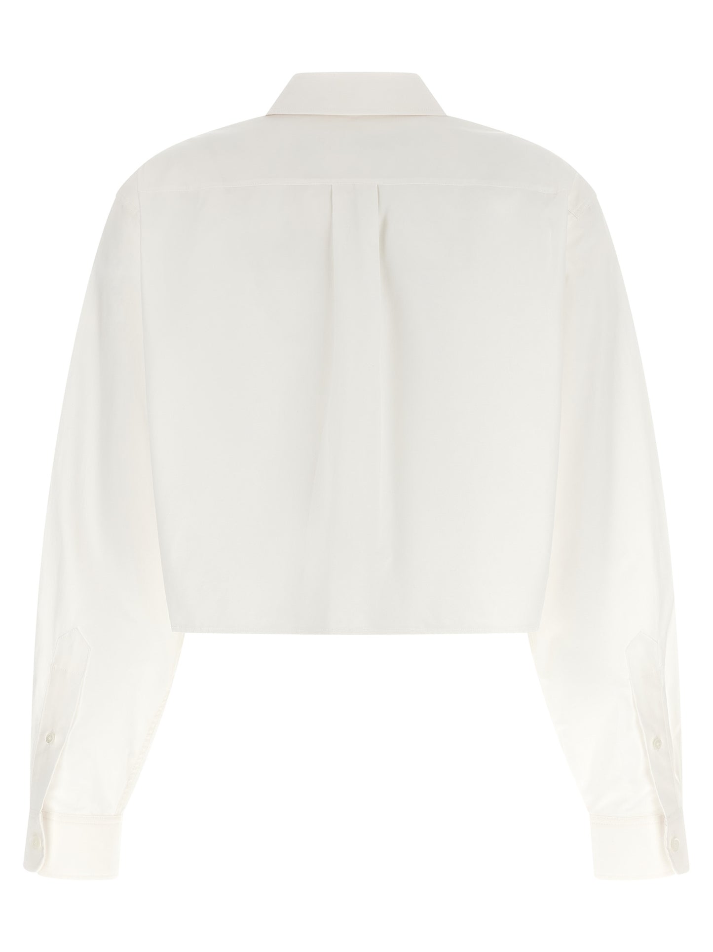 Blusa blanca de algodón de Alexander Wang
