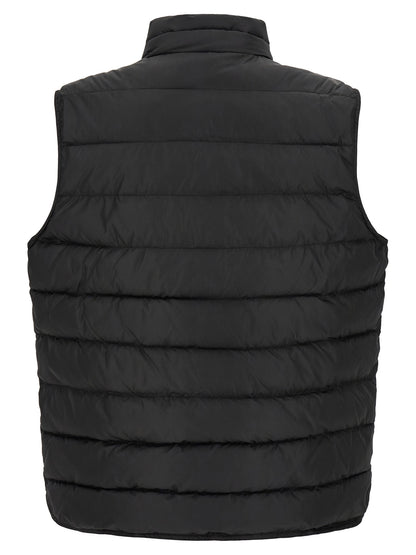 Dolce & Gabbana Chaqueta Sin Mangas De Poliéster Negra