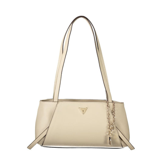 Sac pour femme Guess Jeans beige en polyuréthane