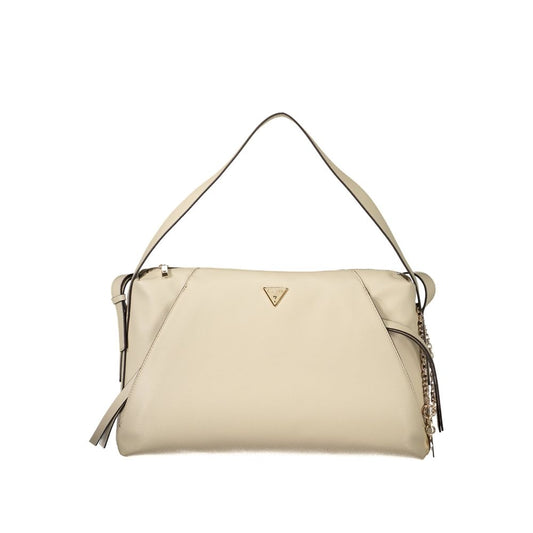 Sac pour femme Guess Jeans beige en polyuréthane