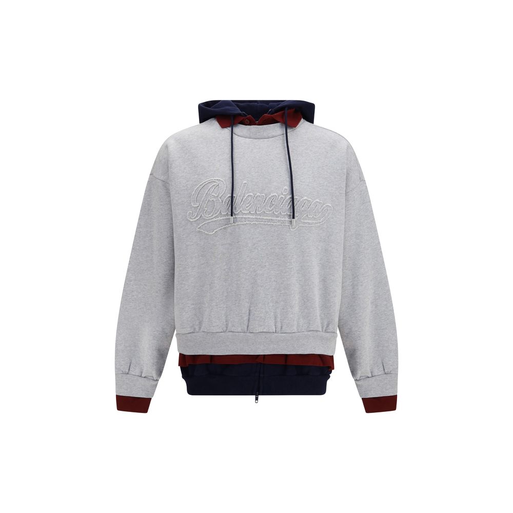 Balenciaga Sudadera de Algodón Multicolor - Silueta Oversize